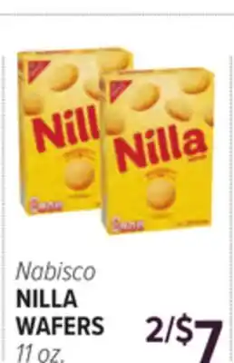 Cermak Fresh Market Nabisco NILLA WAFERS offer