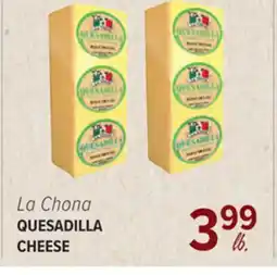 Cermak Fresh Market La Chona QUESADILLA CHEESE offer