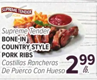 Cermak Fresh Market Supreme Tender BONE-IN COUNTRY STYLE PORK RIBS offer