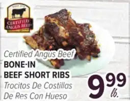 Cermak Fresh Market Certified Angus Beef BONE-IN BEEF SHORT RIBS offer