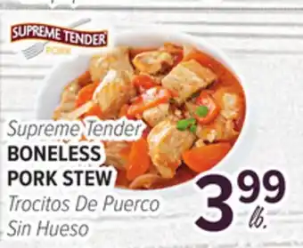 Cermak Fresh Market Supreme Tender BONELESS PORK STEW offer