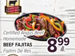 Cermak Fresh Market Certified Angus Beef Homemade BEEF FAJITAS offer