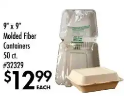 Smart & Final Molded Fiber Containers offer