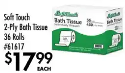 Smart & Final Soft Touchs 2 ply Bath Tissue offer