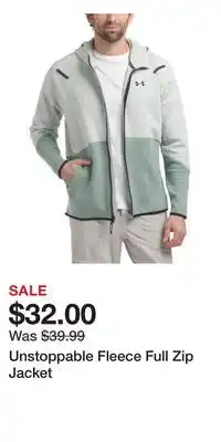 TJ Maxx Unstoppable Fleece Full Zip Jacket offer