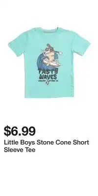 TJ Maxx Little Boys Stone Cone Short Sleeve Tee offer
