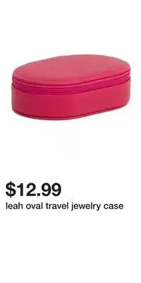 TJ Maxx leah oval travel jewelry case offer