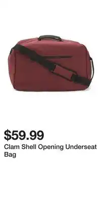 TJ Maxx Clam Shell Opening Underseat Bag offer