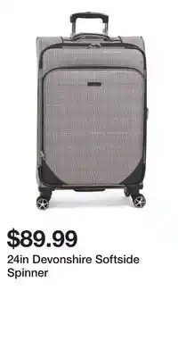 TJ Maxx 24in Devonshire Softside Spinner offer