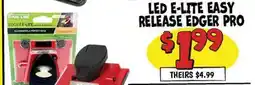Ollie's LED E-LITE EASY RELEASE EDGER PRO offer