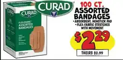Ollie's CURAD 100 CT. ASSORTED CURAD BANDAGES offer