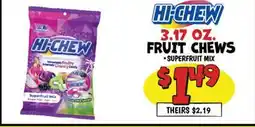 Ollie's HI-CHEW 3.17 OZ. FRUIT CHEWS offer