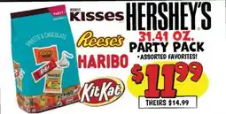 Ollie's HERSHEY'S 31.41 OZ. PARTY PACK offer