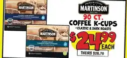 Ollie's MARTINSON 90 CT. COFFEE K-CUPS offer