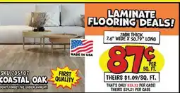 Ollie's COASTAL OAK offer