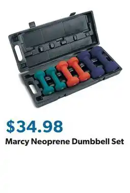 Sam's Club Marcy Neoprene Dumbbell Set offer