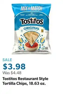 Sam's Club Tostitos Restaurant Style Tortilla Chips, 18.63 oz offer