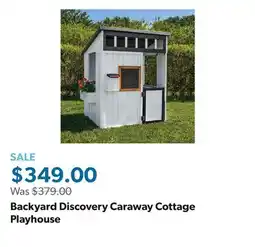 Sam's Club Backyard Discovery Caraway Cottage Playhouse offer