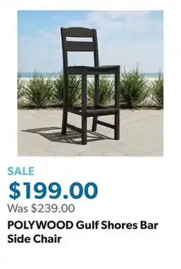 Sam's Club POLYWOOD Gulf Shores Bar Side Chair offer