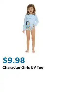 Sam's Club Character Girls UV Tee offer