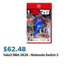 Sam's Club Take2 NBA 2K26 - Nintendo Switch 2 offer