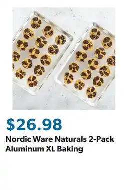 Sam's Club Nordic Ware Naturals 2-Pack Aluminum XL Baking offer