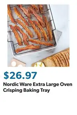 Sam's Club Nordic Ware Extra Large Oven Crisping Baking Tray offer