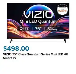 Sam's Club VIZIO 75 Class Quantum Series Mini LED 4K Smart TV offer