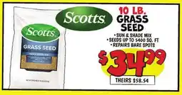 Ollie's 10 LB. GRASS SEED SUN offer