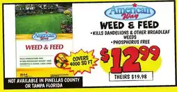 Ollie's American Way WEED & FEED offer