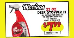 Ollie's MESSINAS 32 OZ. DEER STOPPER II offer