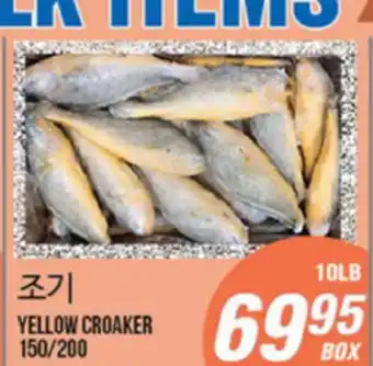 Joong Boo Market YELLOW CROAKER offer