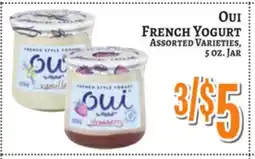 Trade Fair Supermarket Oui FRENCH YOGURT offer