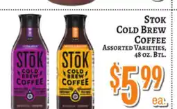 Trade Fair Supermarket STOK COLD BREW COFFEE offer
