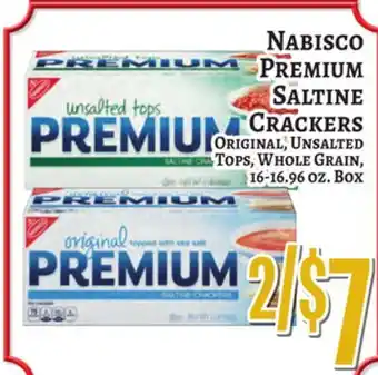 Trade Fair Supermarket NABISCO PREMIUM Saltine Crackers offer