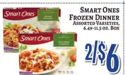 Trade Fair Supermarket SMART ONES FROZEN DINNER offer