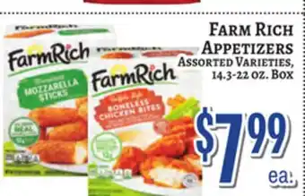 Trade Fair Supermarket Farm Rich APPETIZERS offer