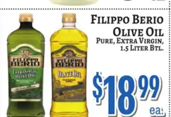Trade Fair Supermarket Filippo Berio Olive Oil offer