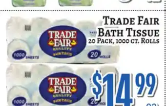 Trade Fair Supermarket Trade Fair Bath Tissue offer