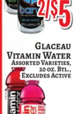 Trade Fair Supermarket Glaceau VITAMIN WATER offer
