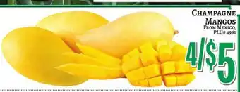 Trade Fair Supermarket CHAMPAGNE MANGOS offer