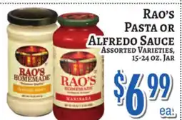 Trade Fair Supermarket Rao's Pasta OR Alfredo Sauce offer