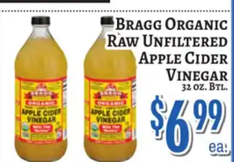 Trade Fair Supermarket Bragg Organic Raw Unfiltered Apple Cider Vinegar offer