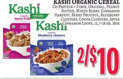 Trade Fair Supermarket KASHI ORGANIC CEREAL offer
