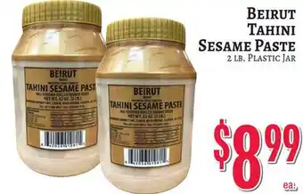 Trade Fair Supermarket Beirut Tahini Sesame Paste offer
