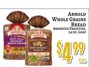 Trade Fair Supermarket ARNOLD WHOLE GRAINS BREAD offer