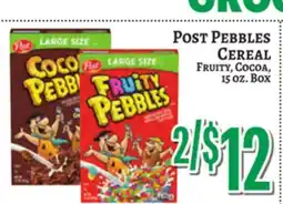Trade Fair Supermarket Post Pebbles Cereal offer