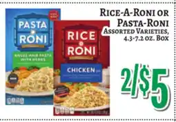 Trade Fair Supermarket Rice-A-Roni OR Pasta-Roni offer