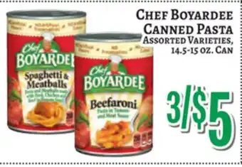 Trade Fair Supermarket Chef Boyardee Canned Pasta offer