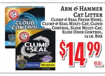 Trade Fair Supermarket ARM & HAMMER CAT LITTER offer